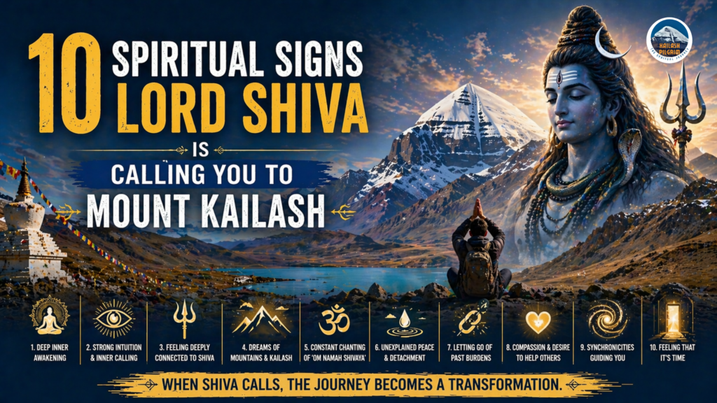 spiritual signs to visit Mount Kailash