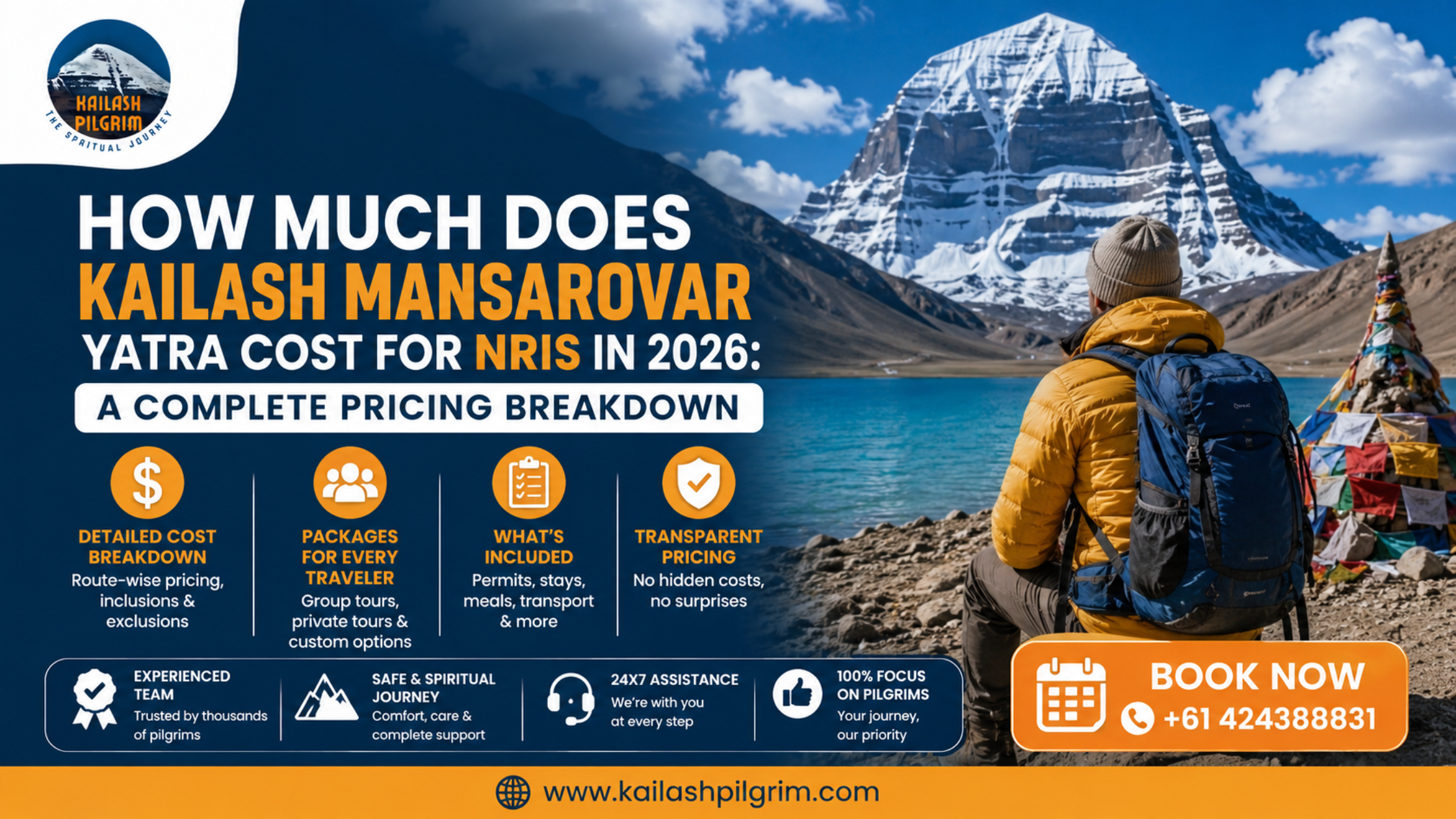 Kailash Mansarovar Yatra Cost for NRIs