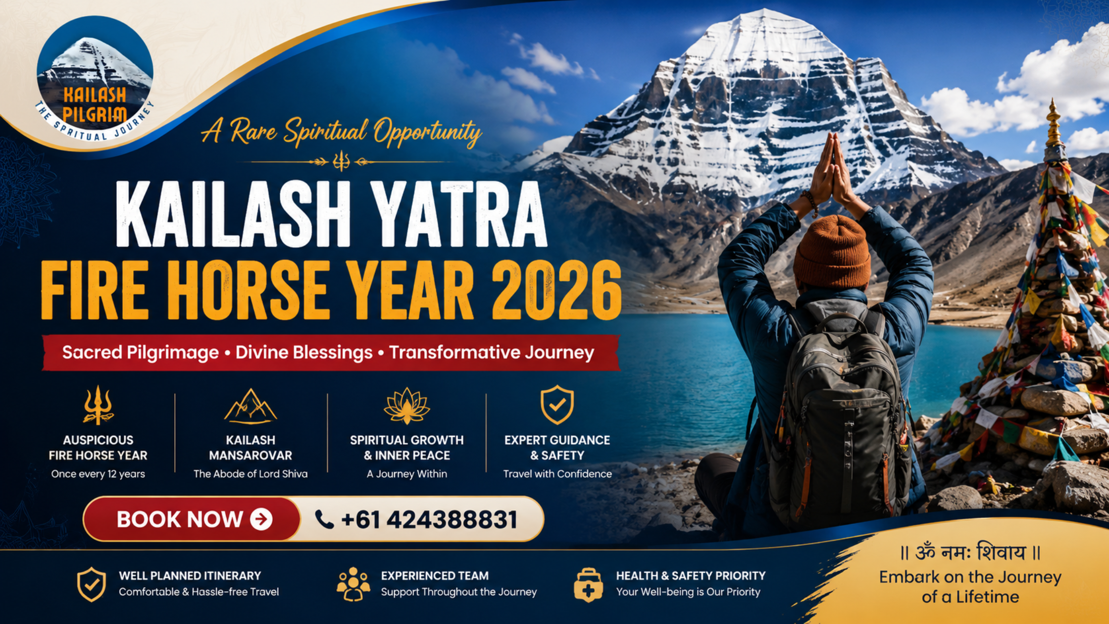 Kailash Yatra Fire Horse Year 2026 Sacred Pilgrimage